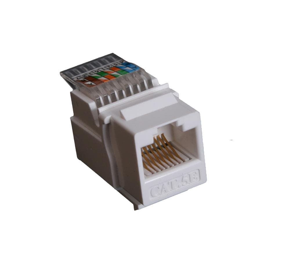 Masterlan keystone UTP Cat.5e, bílý