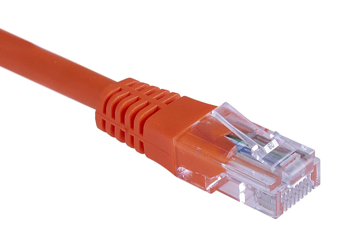 Masterlan patch kabel UTP, Cat5e, 3m, oranžový