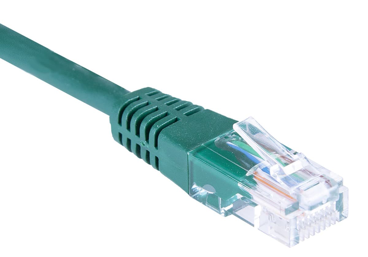 Masterlan patch kabel UTP, Cat5e, 3m, zelený
