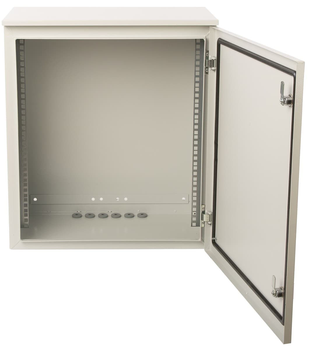 Masterlan venkovní rozvaděč 19" 12U/320mm, složený, IP65