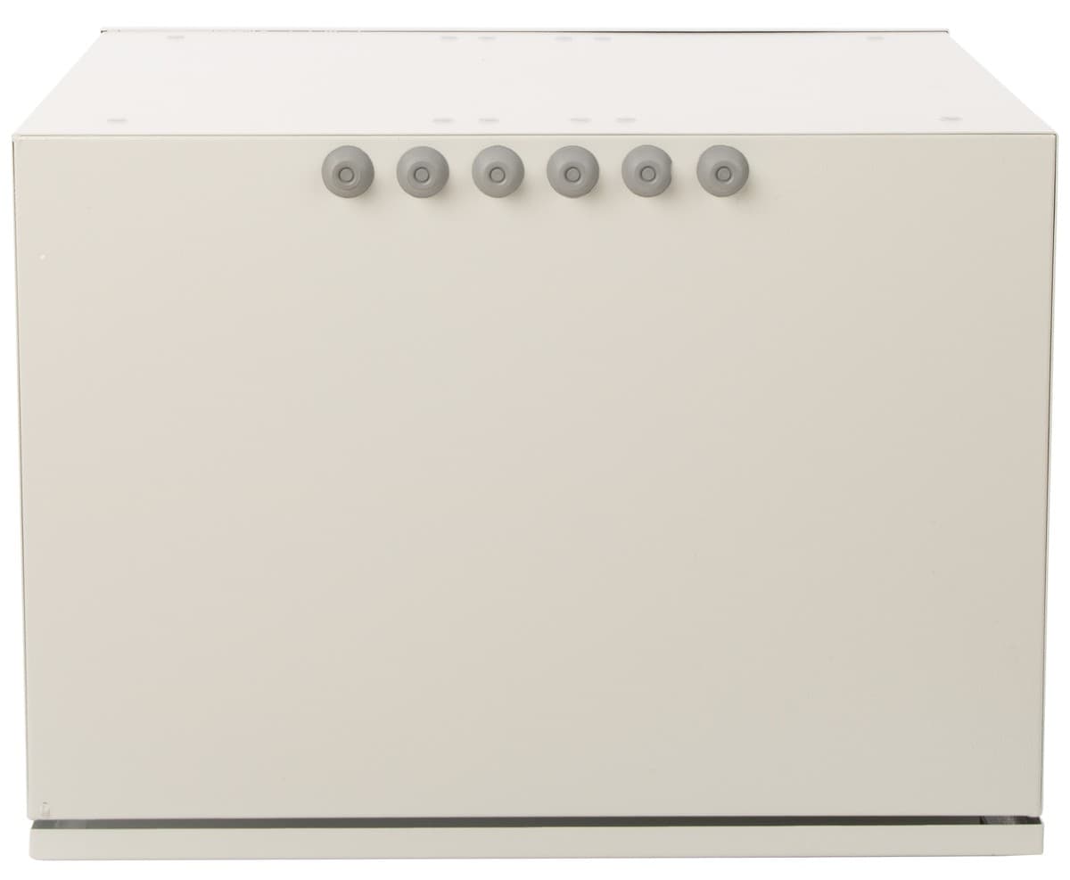Masterlan venkovní rozvaděč 19" 12U/410mm, složený, IP65