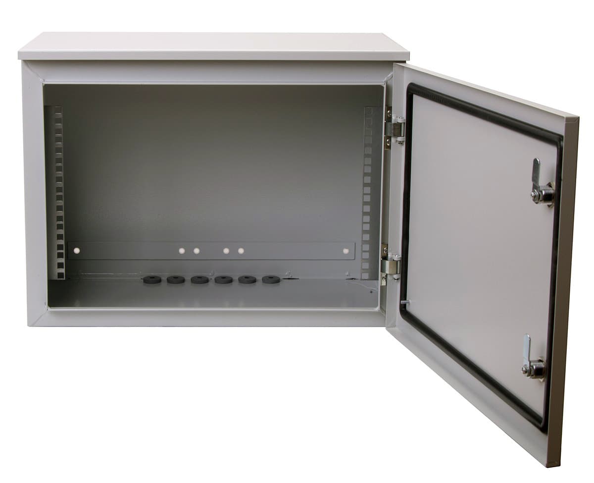 Masterlan venkovní rozvaděč 19" 6U/320mm, složený, IP65