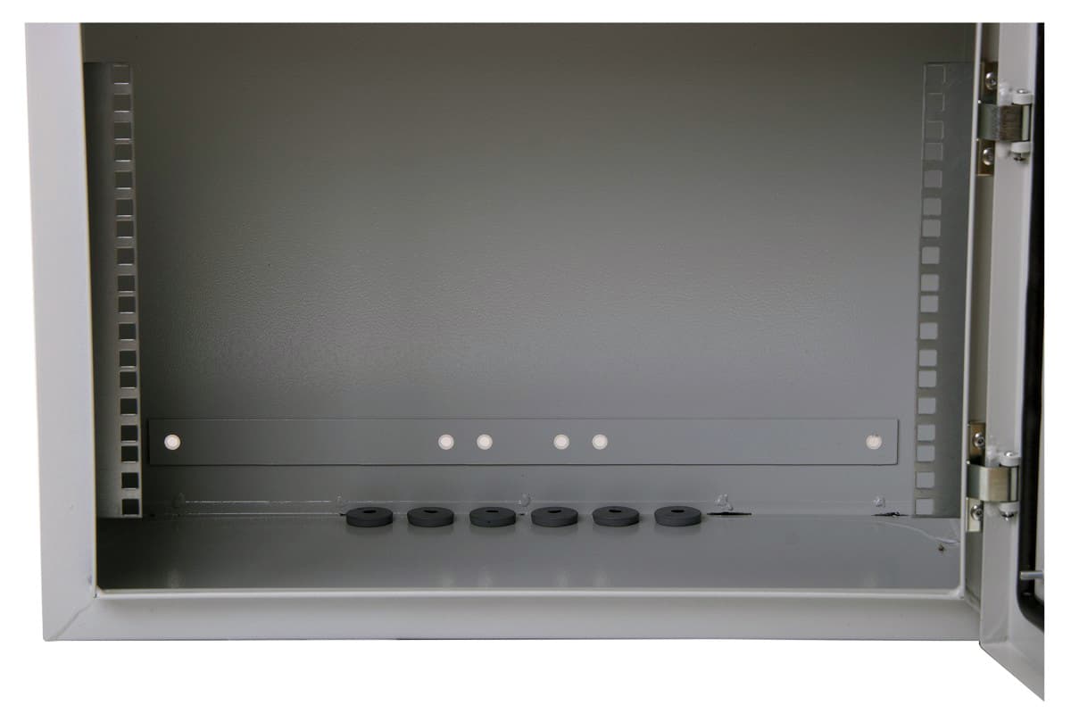 Masterlan venkovní rozvaděč 19" 6U/320mm, složený, IP65