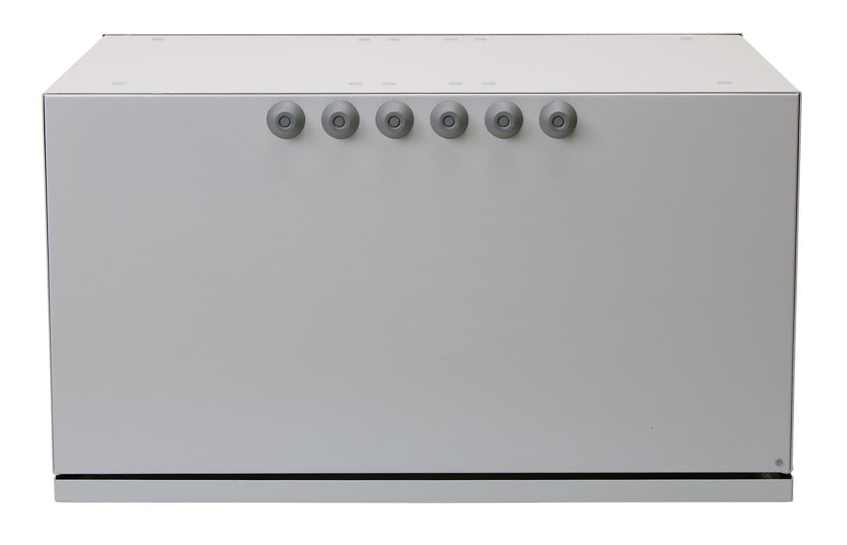 Masterlan venkovní rozvaděč 19" 6U/320mm, složený, IP65