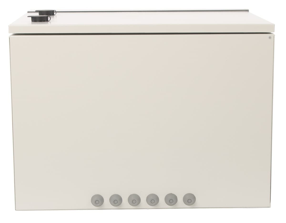Masterlan venkovní rozvaděč 19" 6U/410mm, složený, IP65