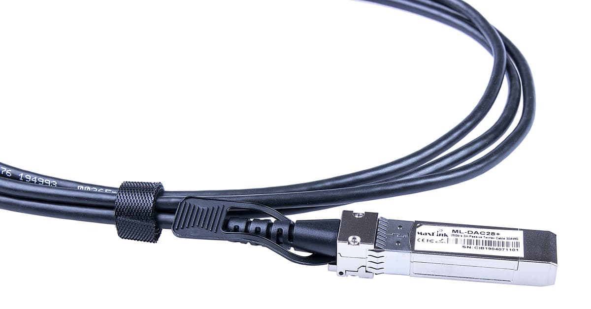MaxLink 25G SFP28 DAC kabel, pasivní, 1m