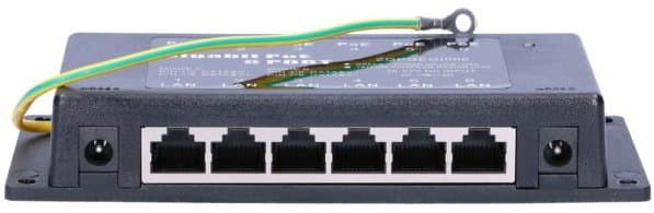 MaxLink pasivní Gigabitový POE panel, 6 portů