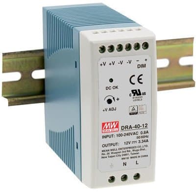 MEAN WELL MDR-60-12 Spínaný zdroj na DIN lištu 60W 12V