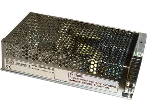 MEAN WELL měnič SD-150C-12, DC/DC, 151W