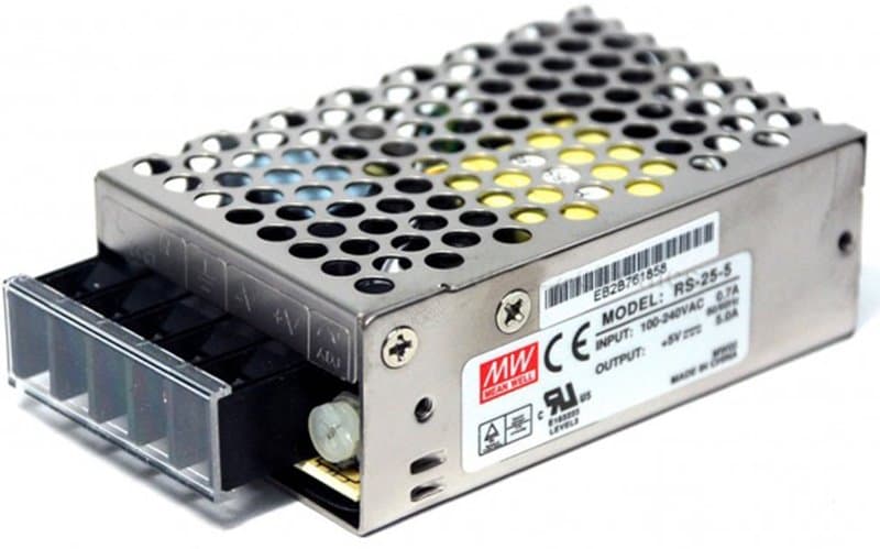 MEAN WELL RS-25-5 Spínaný zdroj uzavřený 25W 5V
