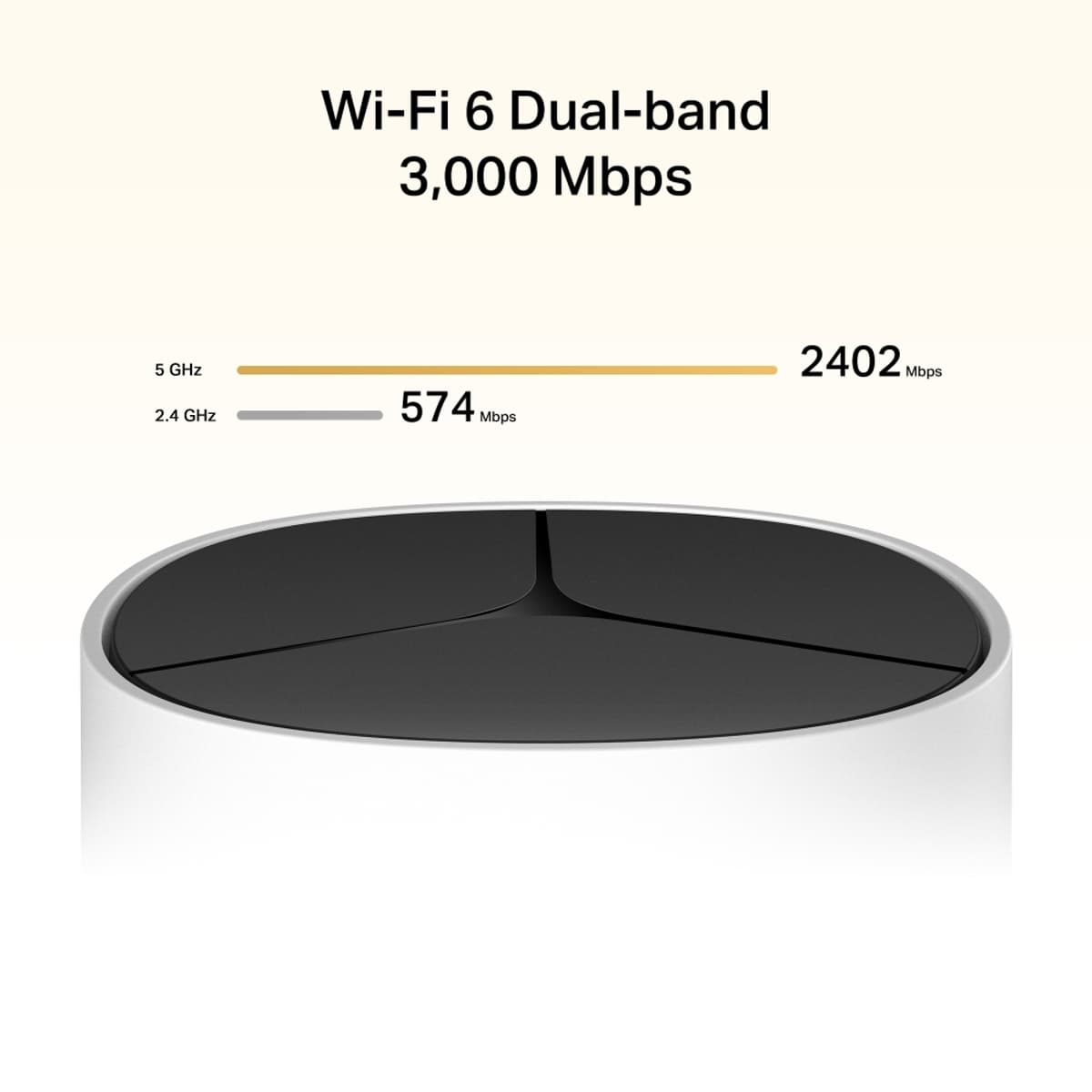MERCUSYS Halo E85X(2-pack), Meshový Wi-Fi 6 systém