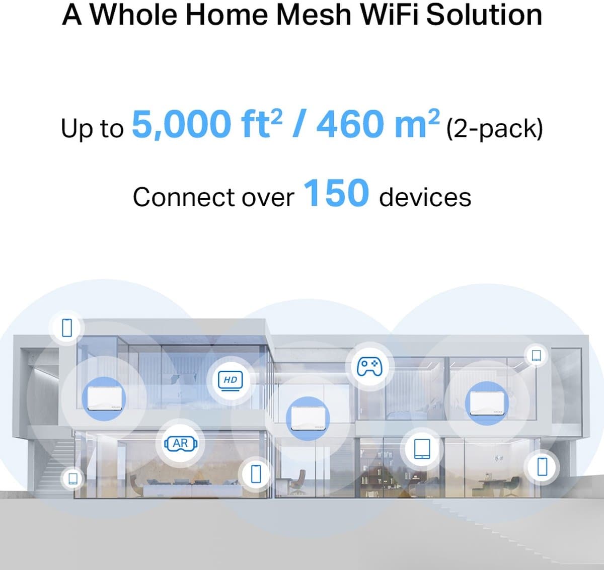MERCUSYS Halo H27BE(2-pack) Wi-Fi 7 mesh systém 