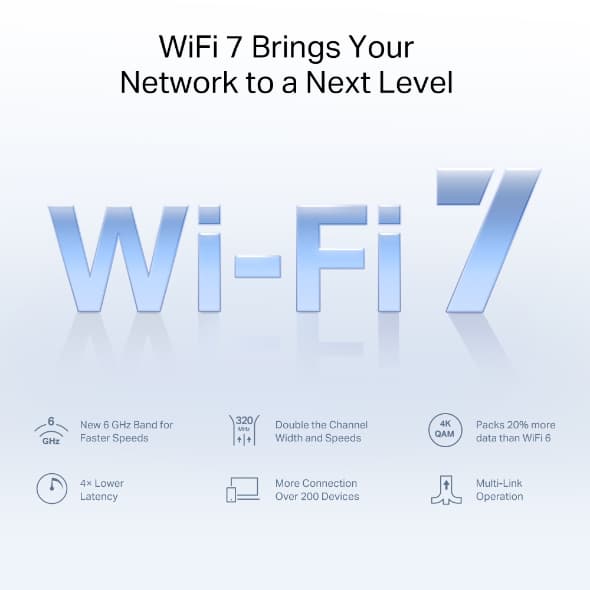MERCUSYS Halo H47BE, Halo Mesh Wi-Fi 7 system, 2 pack
