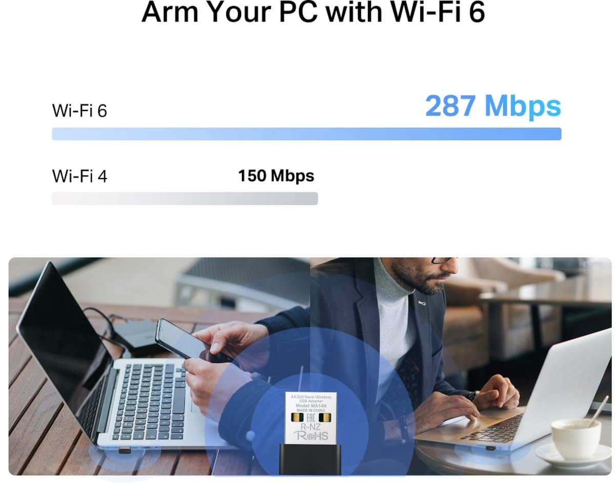 MERCUSYS MA14N - Bezdrátový USB nano adaptér