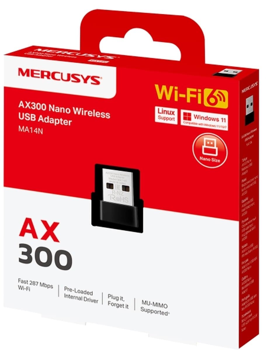 MERCUSYS MA14N - Bezdrátový USB nano adaptér