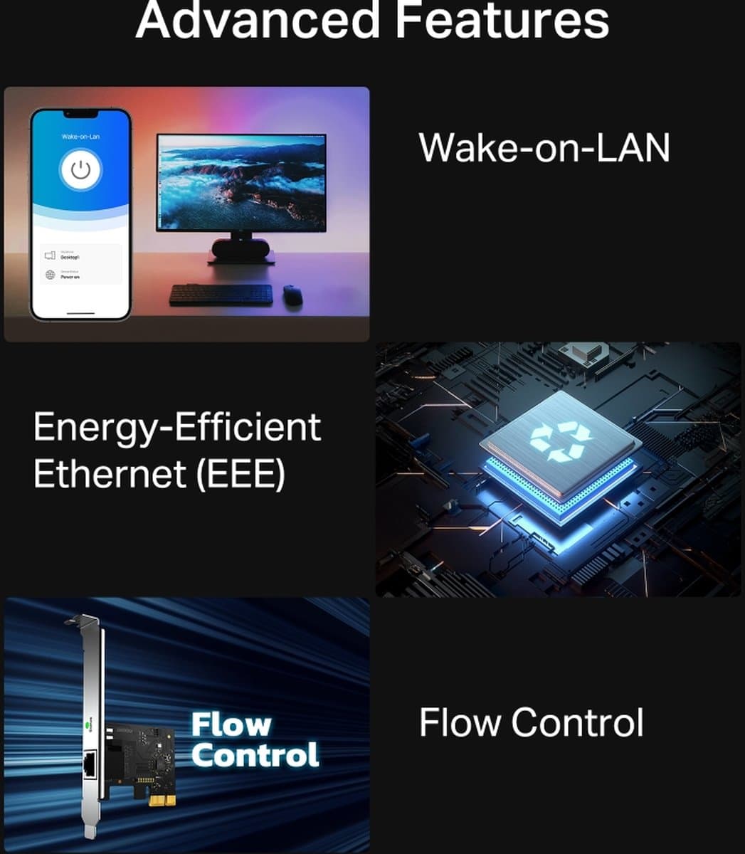 MERCUSYS MA210E Gigabitový PCle síťový adaptér