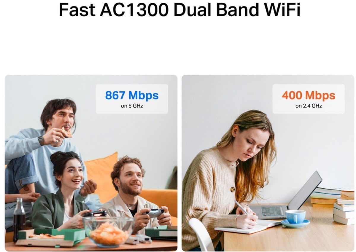 MERCUSYS MA32H, bezdrátový Dual Band USB adaptér