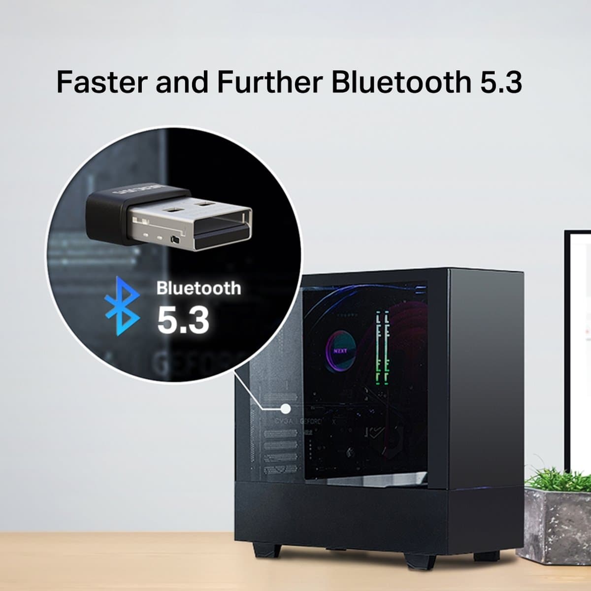 MERCUSYS MA530, USB nano adaptér s Bluetooth 5.3