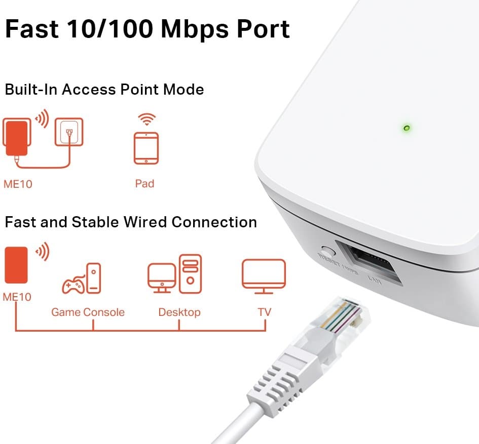 MERCUSYS ME10 Range Extender