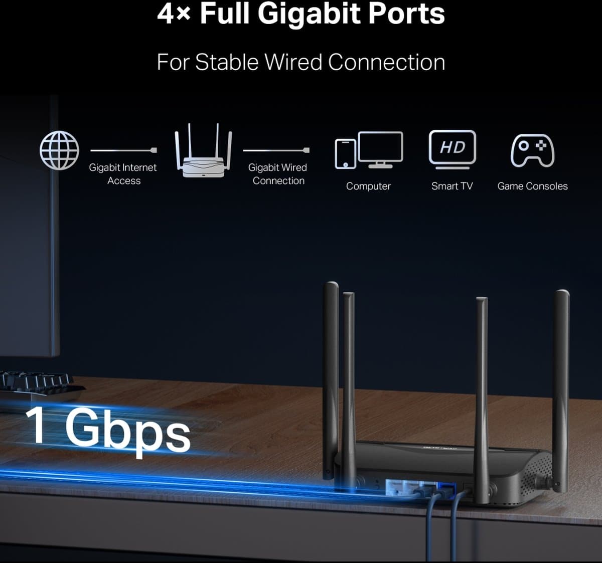 MERCUSYS MR25BE Dual Band Wi-Fi 7 Router