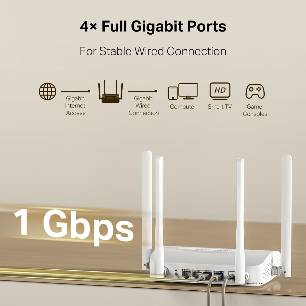 MERCUSYS MR25WBE BE3600 Dual Band Wi-Fi 7 Router