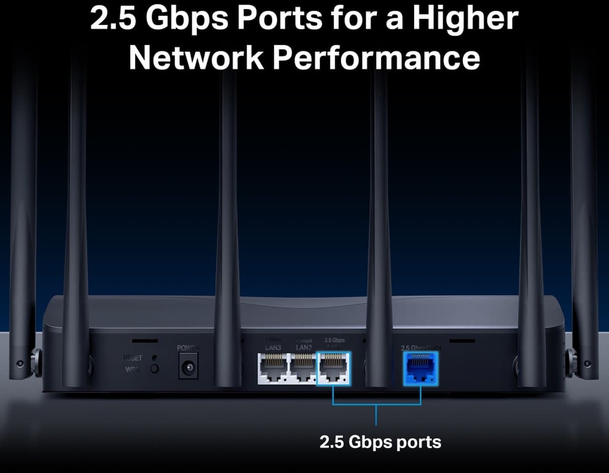 MERCUSYS MR37BE Dual Band Wi-Fi 7 router