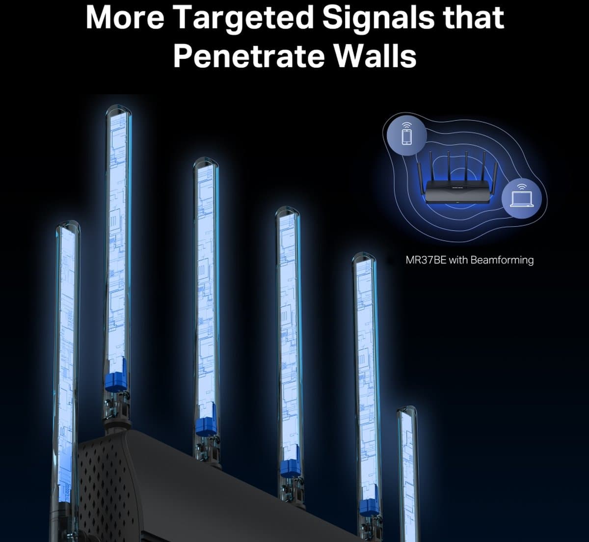 MERCUSYS MR37BE Dual Band Wi-Fi 7 router