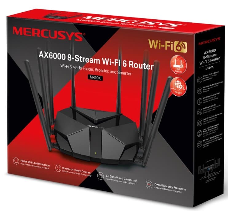 MERCUSYS MR90X Wi-Fi 6 Router