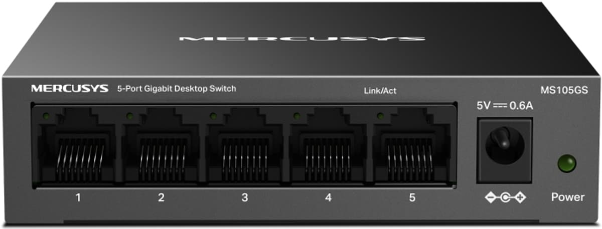 MERCUSYS MS105GS, Gigabitový switch