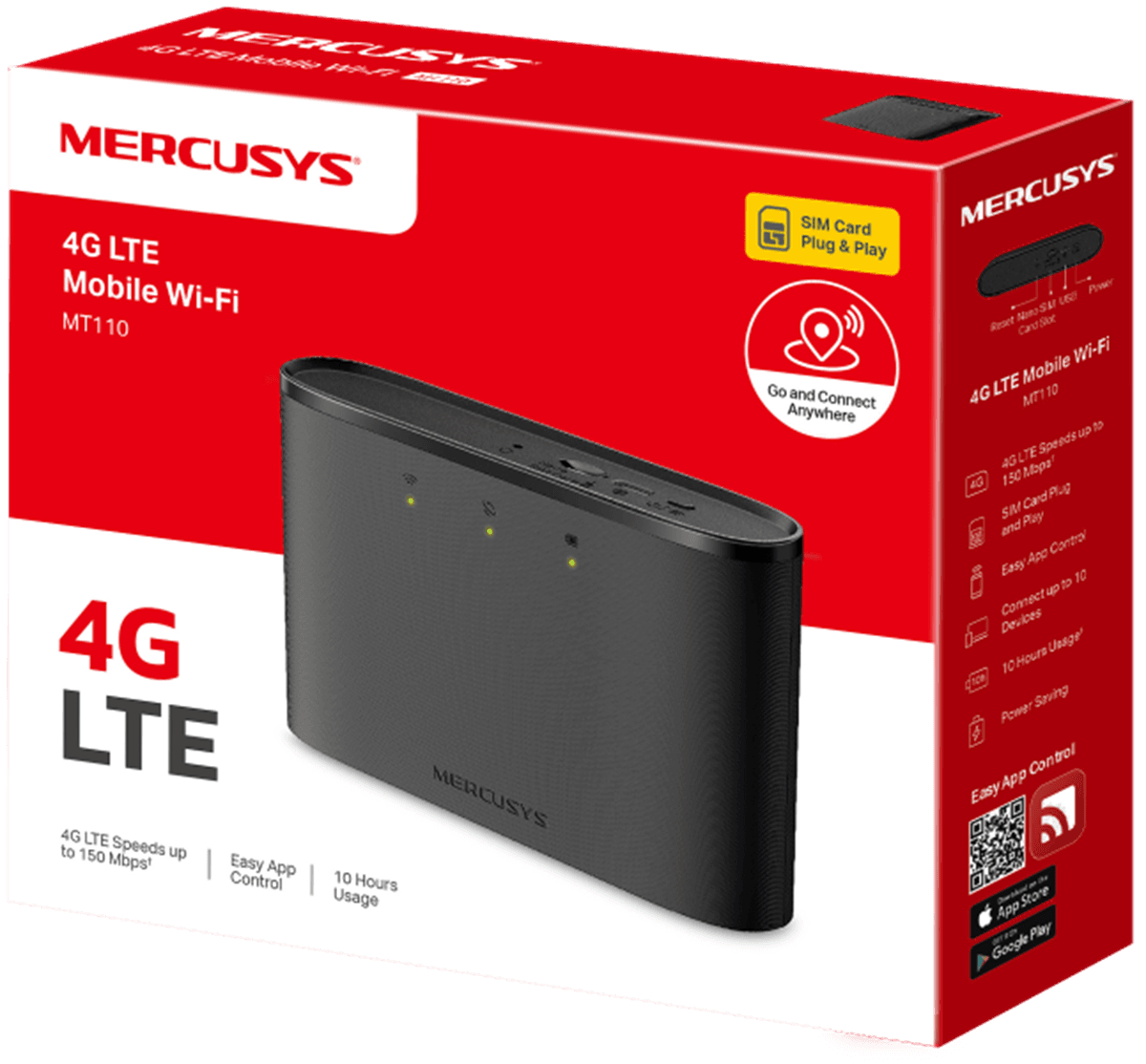 Mercusys MT110 - Bezdrátový Router s 4G LTE