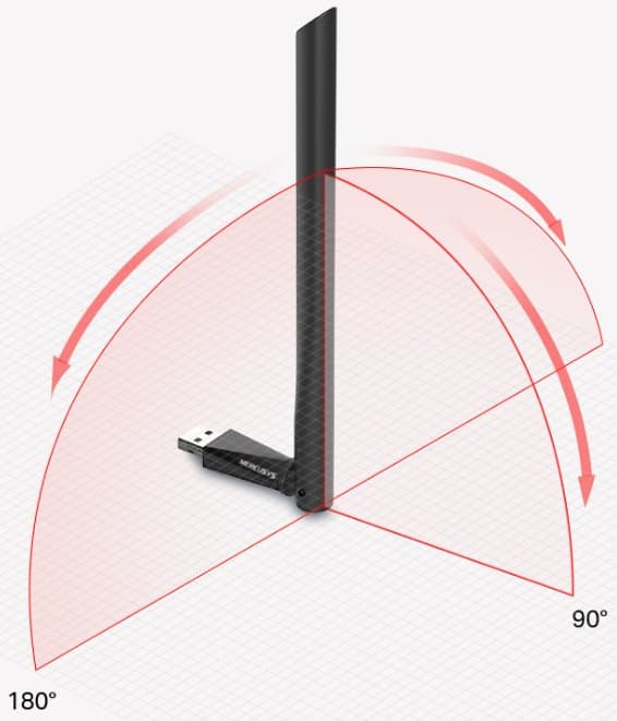 MERCUSYS MU6H Bezdrátový USB adaptér