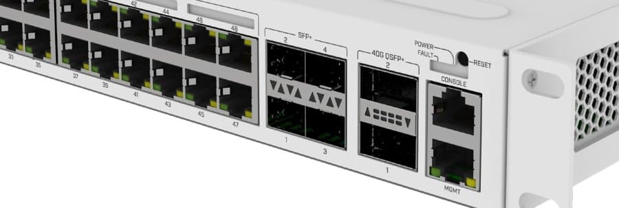 MikroTik Cloud Router Switch CRS354-48P-4S+2Q+RM