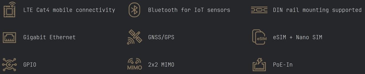 MikroTik EC25-EU&KNe, KNOT Embedded LTE4, EU