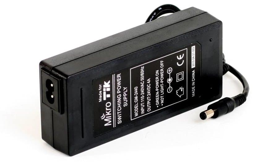 MikroTik napájecí adaptér 24V 4A