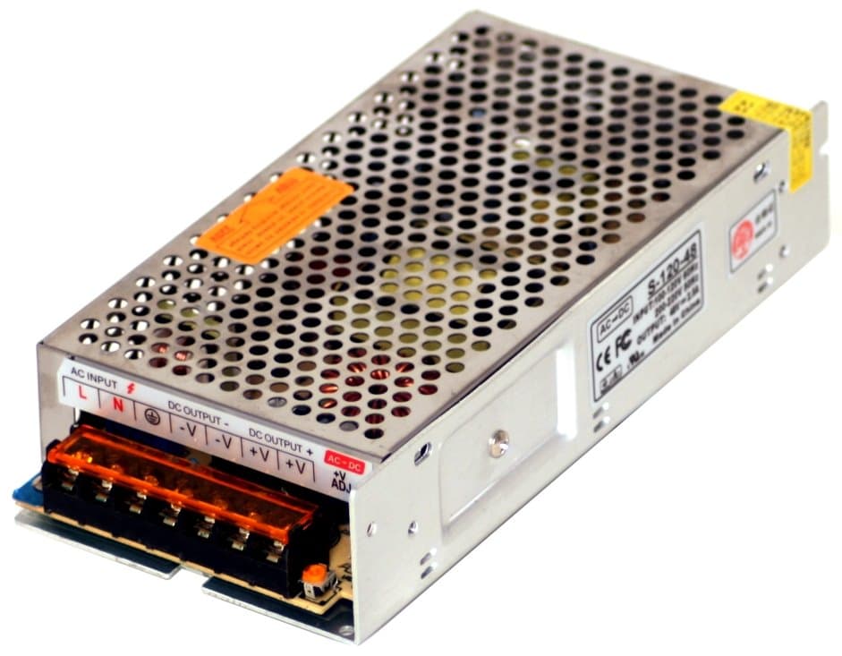 MikroTik průmyslový impulsní zdroj 48V, 2,5A, 120W