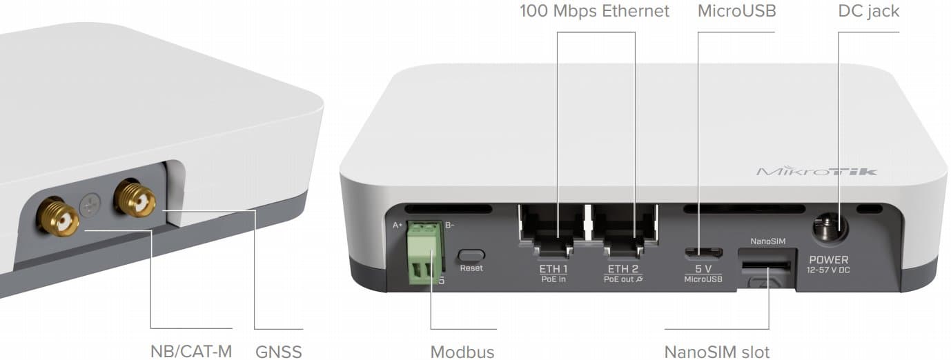MikroTik RB924i-2nD-BT5&BG77, KNOT - IoT Gateway