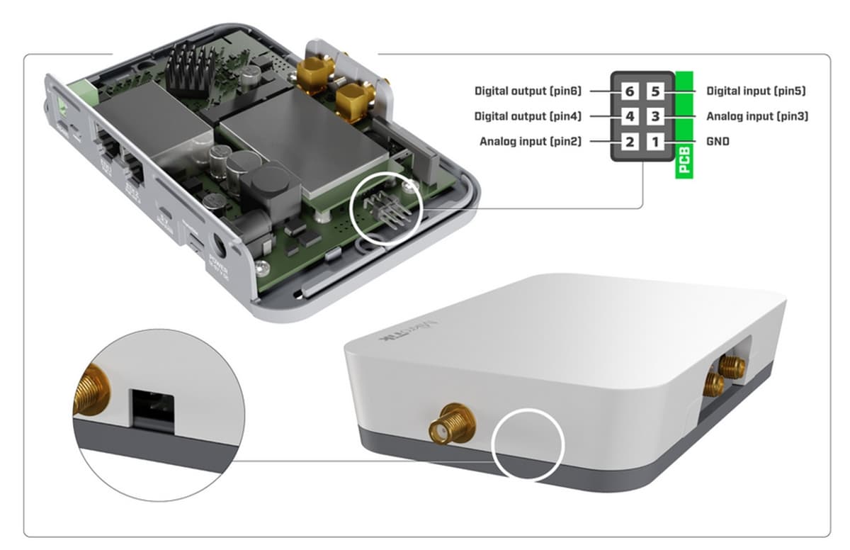 MikroTik RB924iR-2nD-BT5&BG770A&R11e-LR9G, KNOT LR9G kit