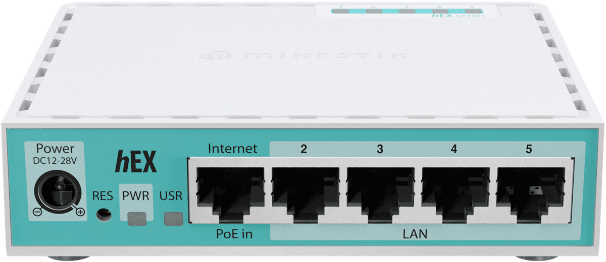 MikroTik RouterBOARD E50UG, hEX (2024 version)