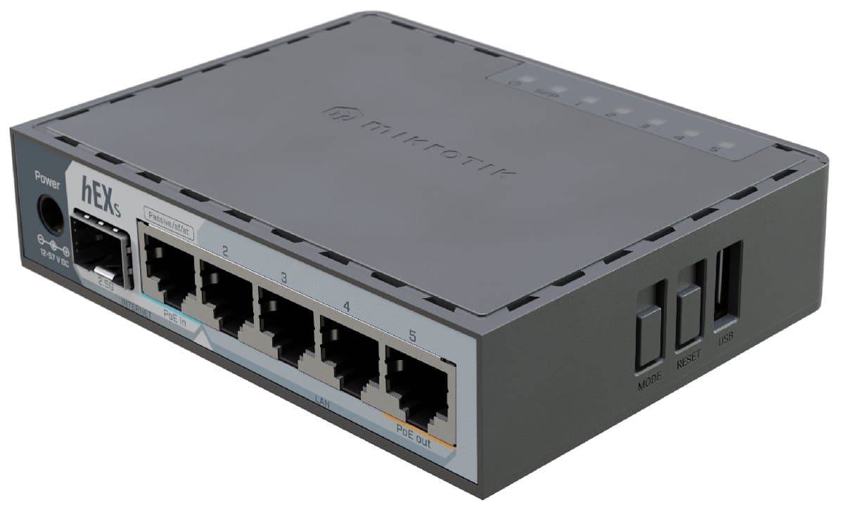 MikroTik RouterBOARD E60iUGS, hEX S