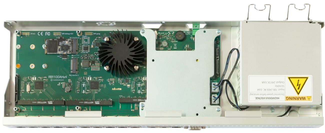 MikroTik RouterBOARD RB1100Dx4, RB1100AHx4 Dude Edition