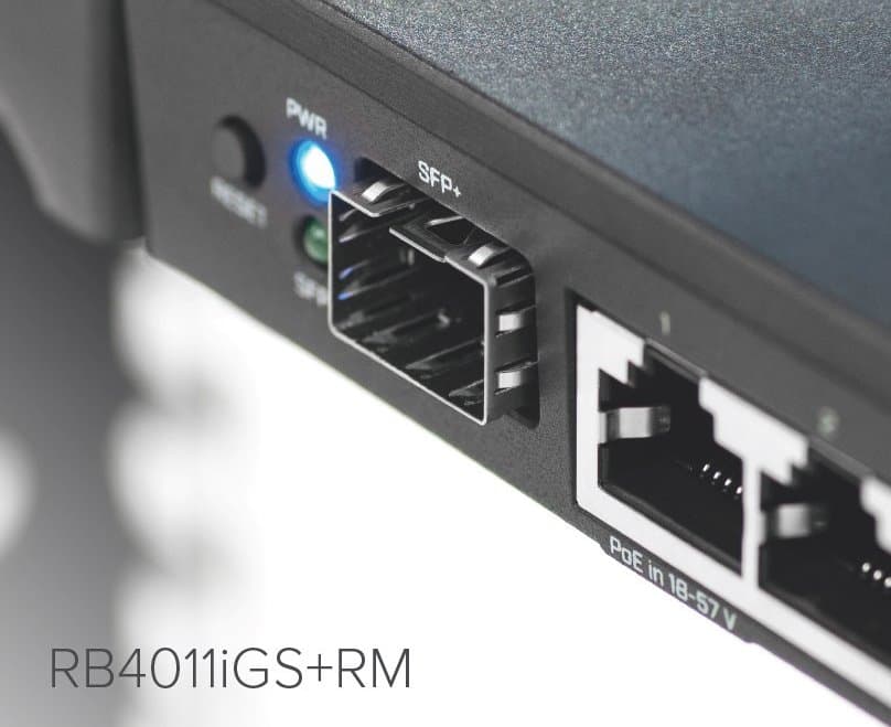 MikroTik RouterBOARD RB4011iGS+RM