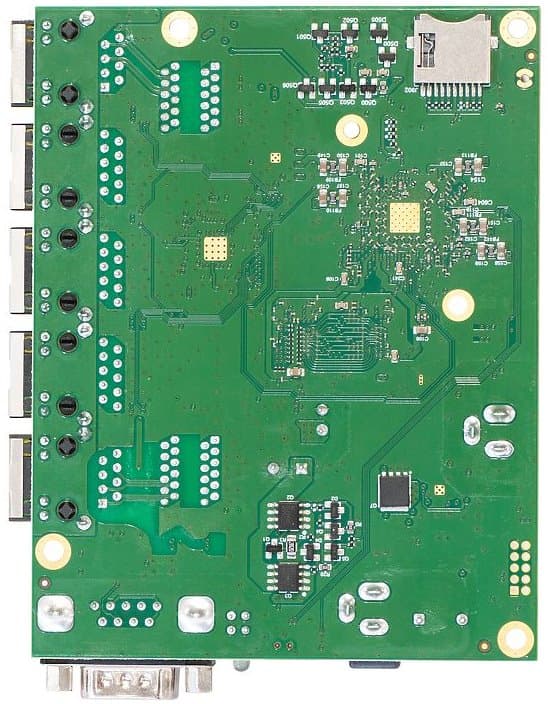 MikroTik RouterBOARD RB450Gx4, RouterOS L5