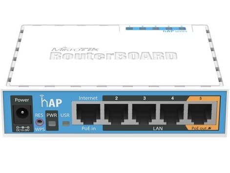 MikroTik RouterBOARD RB951Ui-2nD, hAP