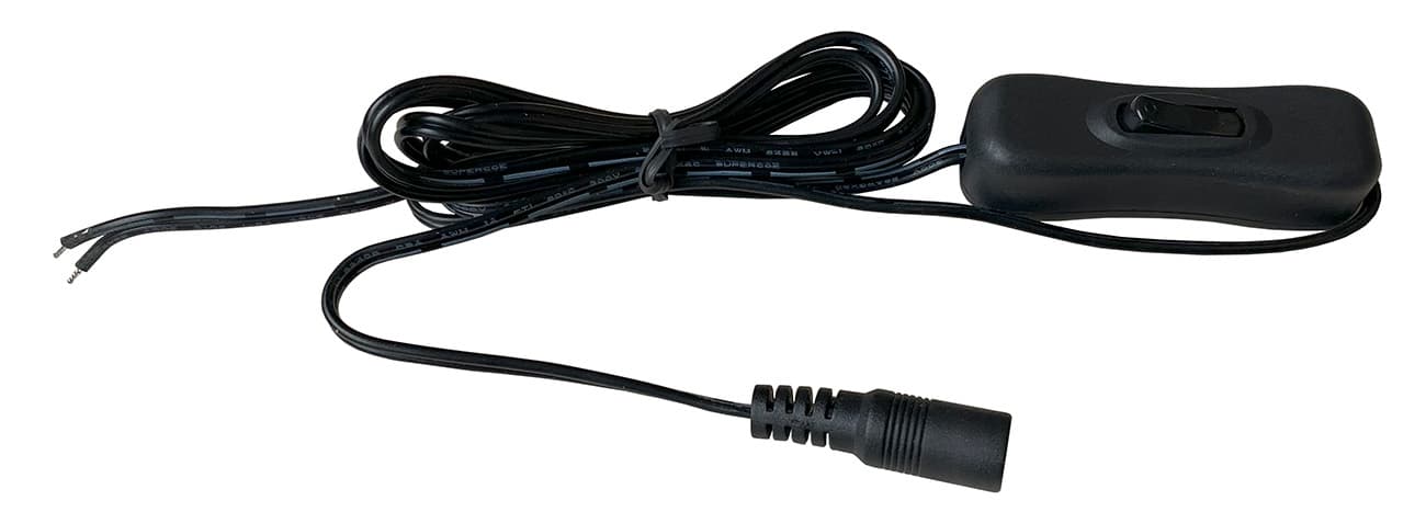 Napájecí kabel s vypínačem pro světlo do rozvaděče