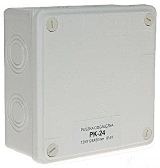 ODBOČNÁ KRABICE S VÝVODKAMI PK-24