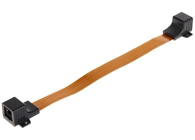 Okenní průchodka RJ-45/RJ45 měděný pásek