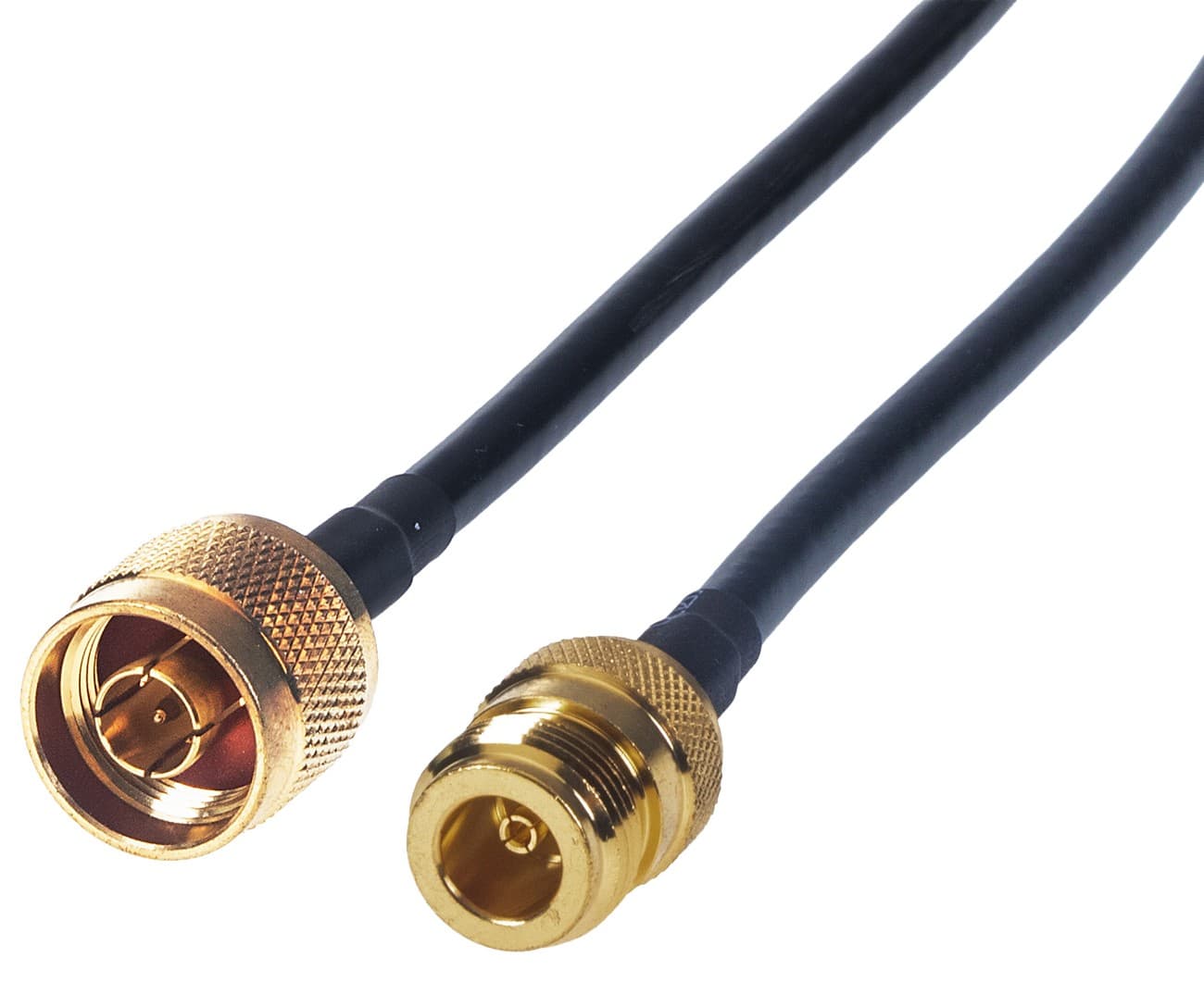 Pigtail RF240 0,2m - N male / N female
