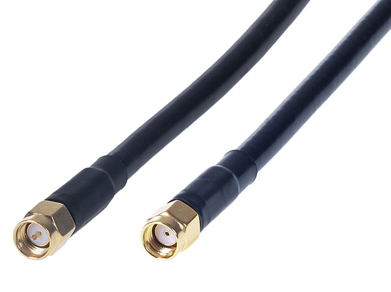 Pigtail RF240 0,3m - RSMA male / SMA male