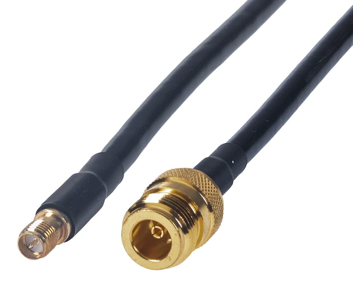 Pigtail RF240 10m - RSMA female / N female