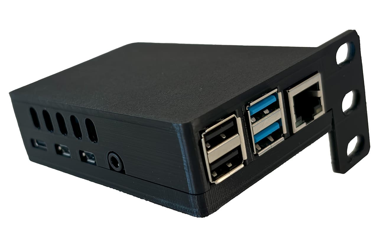 Raspberry Pi 4B 2GB RAM UniFi Controller, rackmount